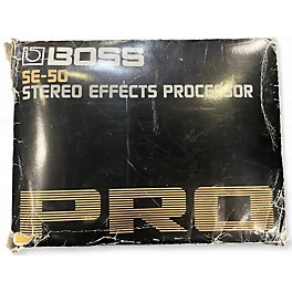 Used BOSS SE-50 Effect Processor