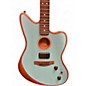 Used 2022 Fender ACOUSTASONIC PLAYER JAZZMASTER ICE BLUE Acoustic Electric Guitar
