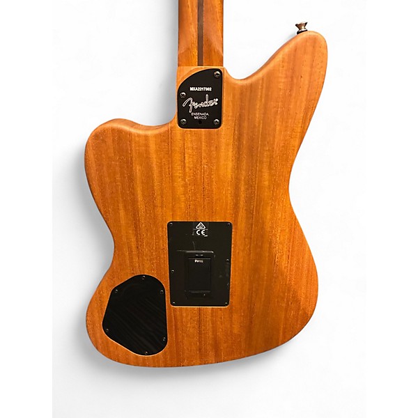 Used 2022 Fender ACOUSTASONIC PLAYER JAZZMASTER ICE BLUE Acoustic Electric Guitar