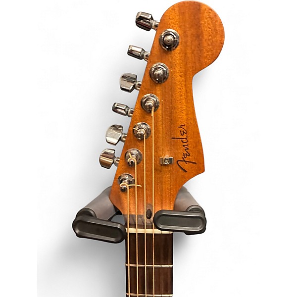 Used 2022 Fender ACOUSTASONIC PLAYER JAZZMASTER ICE BLUE Acoustic Electric Guitar