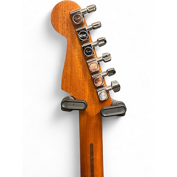 Used 2022 Fender ACOUSTASONIC PLAYER JAZZMASTER ICE BLUE Acoustic Electric Guitar