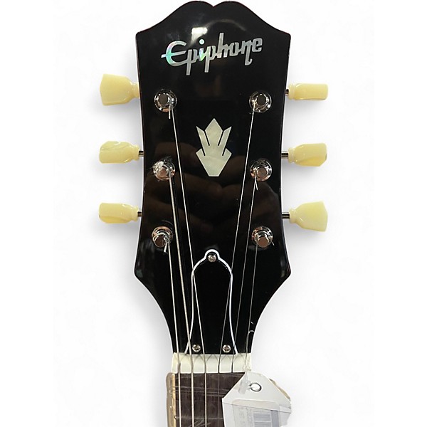 Used Epiphone ES335 INSPIRED BY GIBSON Cherry Hollow Body Electric Guitar