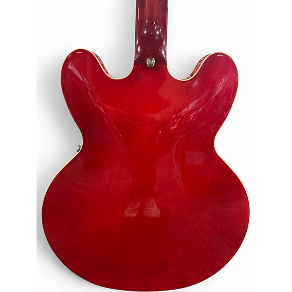 Used Epiphone ES335 INSPIRED BY GIBSON Cherry Hollow Body Electric Guitar