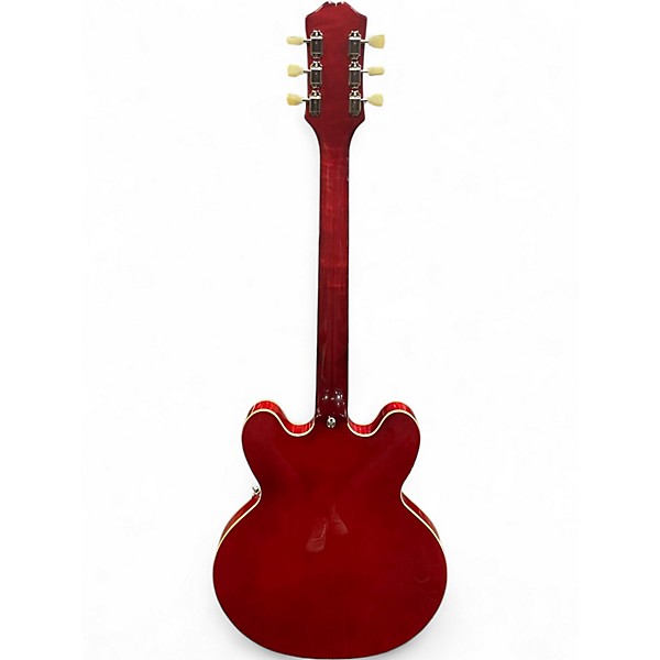 Used Epiphone ES335 INSPIRED BY GIBSON Cherry Hollow Body Electric Guitar