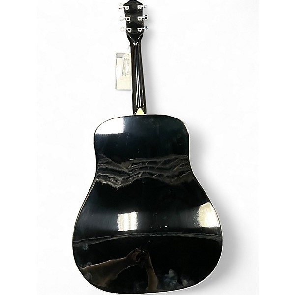 Used Taylor 210E Black Acoustic Electric Guitar