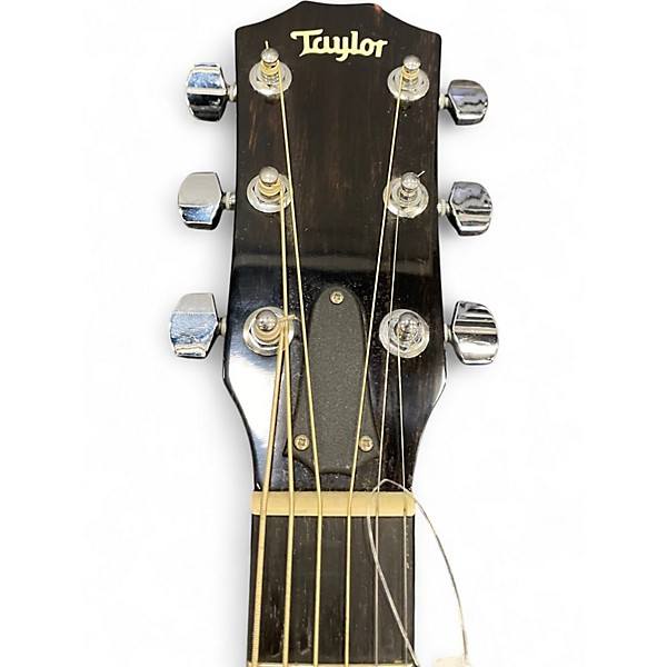 Used Taylor 210E Black Acoustic Electric Guitar