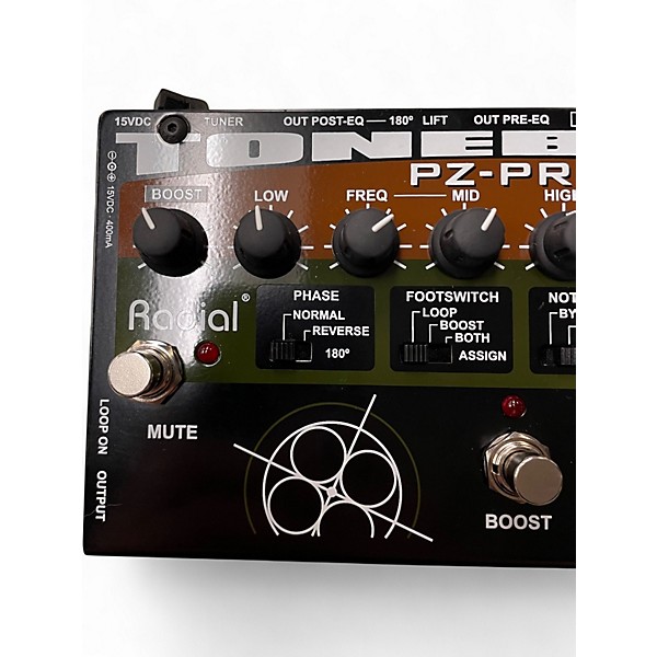 Used Radial Engineering TONEBONE PZPRE Microphone Preamp