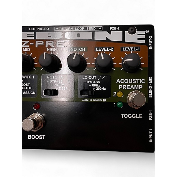 Used Radial Engineering TONEBONE PZPRE Microphone Preamp