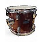 Used Ludwig 5 Piece Backbeat Complete Burgundy Mist Drum Kit