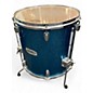 Used Mapex 4 Piece V SERIES BLUE SPARKLE Drum Kit