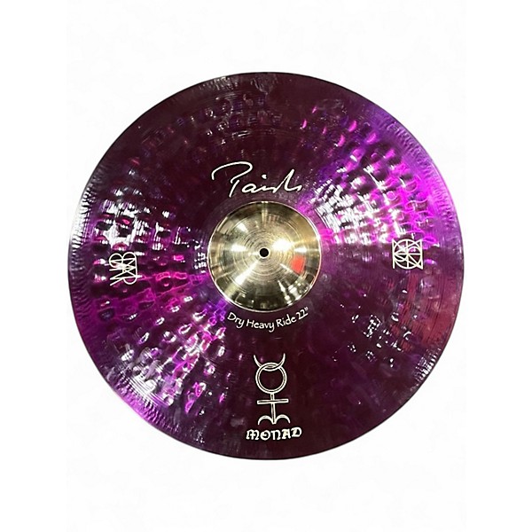 Used Paiste 22in Signature Dry Heavy Ride Cymbal