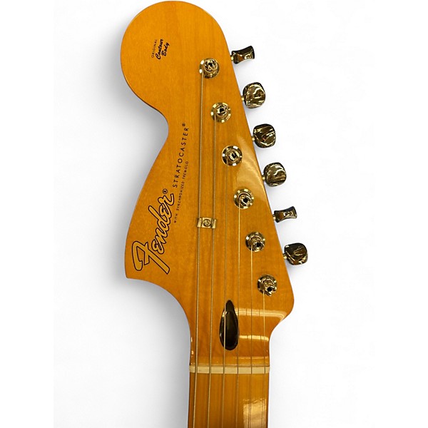 Used Fender Jimi Hendrix Stratocaster Olympic White Solid Body Electric Guitar