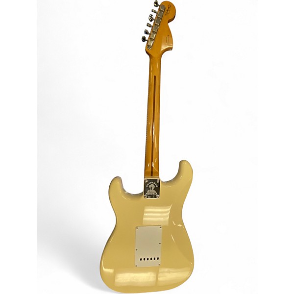 Used Fender Jimi Hendrix Stratocaster Olympic White Solid Body Electric Guitar