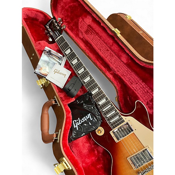 Used 2022 Gibson Les Paul Standard '60s Bourbon Burst Solid Body Electric Guitar