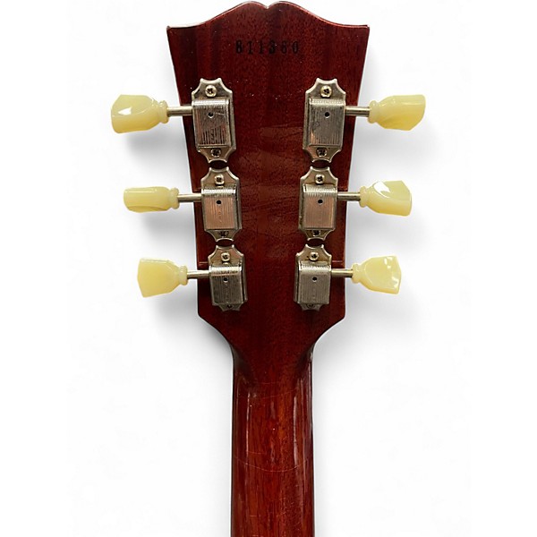 Used 2021 Gibson Custom Murphy Lab 1958 Les Paul Standard Reissue Ultra Light Aged Heritage Cherry Sunburst Solid Body Ele...