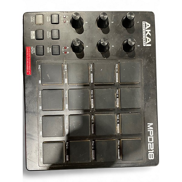 Used Akai Professional MPD218 MIDI Controller