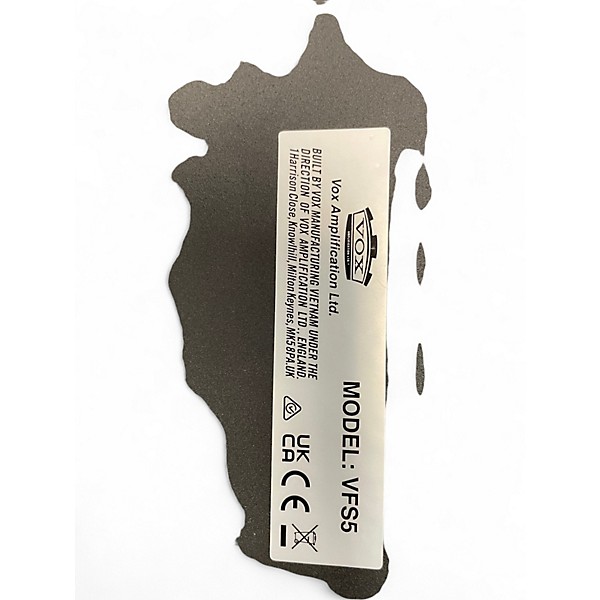 Used VOX VFS5  Footswitch