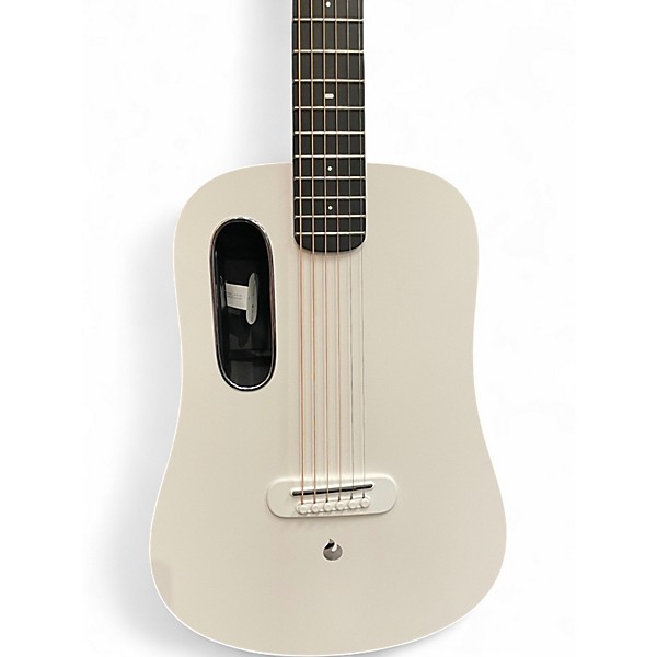 Used LAVA MUSIC LAVA ME PLAY WHITE/BLUE Acoustic Electric Guitar