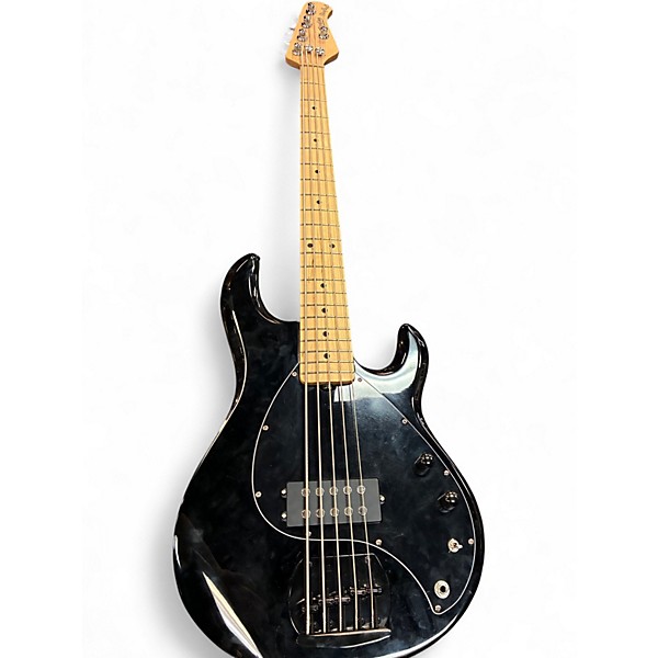 Used Sterling by Music Man STINGRAY 5 BLACK Electric Bass Guitar