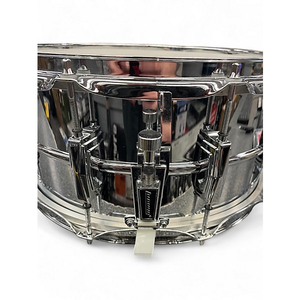 Used Ludwig 14X6.5 Supraphonic Snare steel Drum