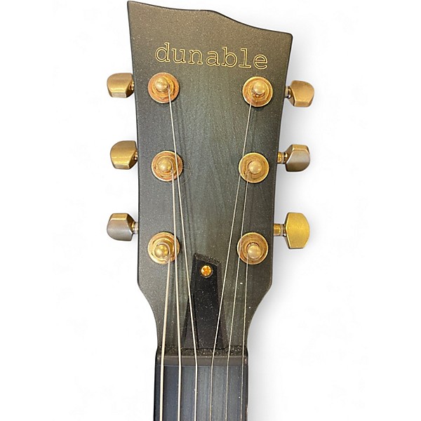 Used Dunable Guitars CYCLOPS AQUA PITTED BURL Solid Body Electric Guitar