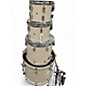 Used PDP by DW 4 Piece Concept Series TWISTED IVORY Drum Kit thumbnail