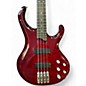 Used Ibanez BTB400 Trans Crimson Red Electric Bass Guitar thumbnail
