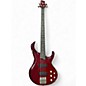 Used Ibanez BTB400 Trans Crimson Red Electric Bass Guitar