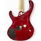 Used Ibanez BTB400 Trans Crimson Red Electric Bass Guitar
