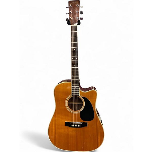 Used Takamine EF360SC Natural Acoustic Electric Guitar