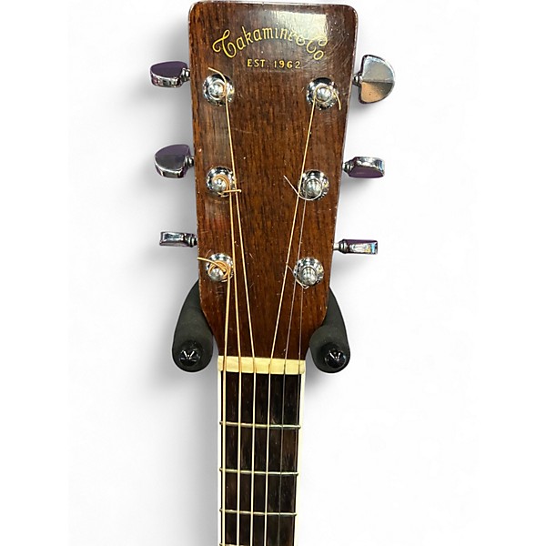 Used Takamine EF360SC Natural Acoustic Electric Guitar