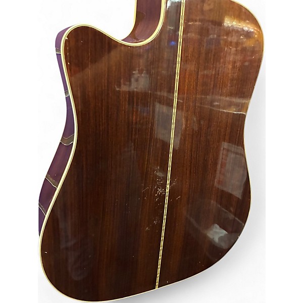 Used Takamine EF360SC Natural Acoustic Electric Guitar