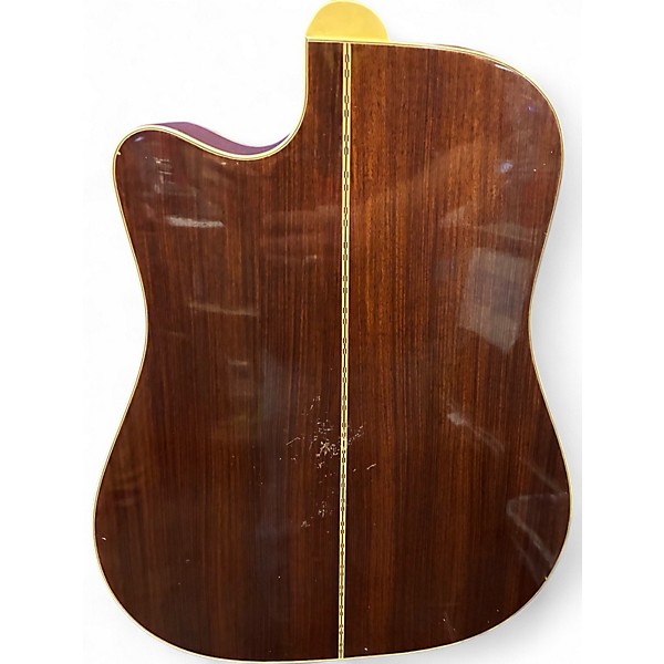 Used Takamine EF360SC Natural Acoustic Electric Guitar