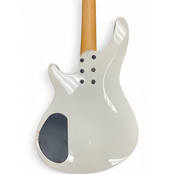 Used Schecter Guitar Research C4  White Electric Bass Guitar