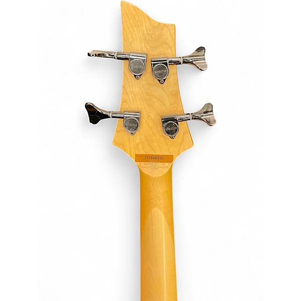 Used Schecter Guitar Research C4  White Electric Bass Guitar