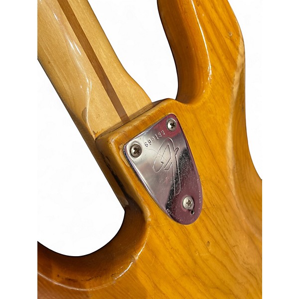 Vintage 1976 Fender 1970S Jazz Bass Natural Electric Bass Guitar