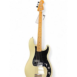Used Fender PLAYER II PRECISION BASS Polar White Electric Bass Guitar