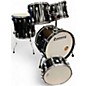 Used Ludwig 5 Piece Classic Maple Black Drum Kit