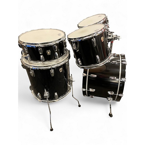 Used Ludwig 5 Piece Classic Maple Black Drum Kit