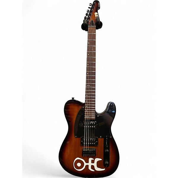 Used ESP LTD TE200 Brown Sunburst Solid Body Electric Guitar