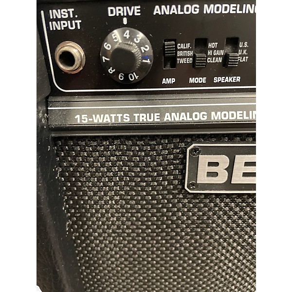 Used Behringer V-Tone GM108 15W Guitar Combo Amp