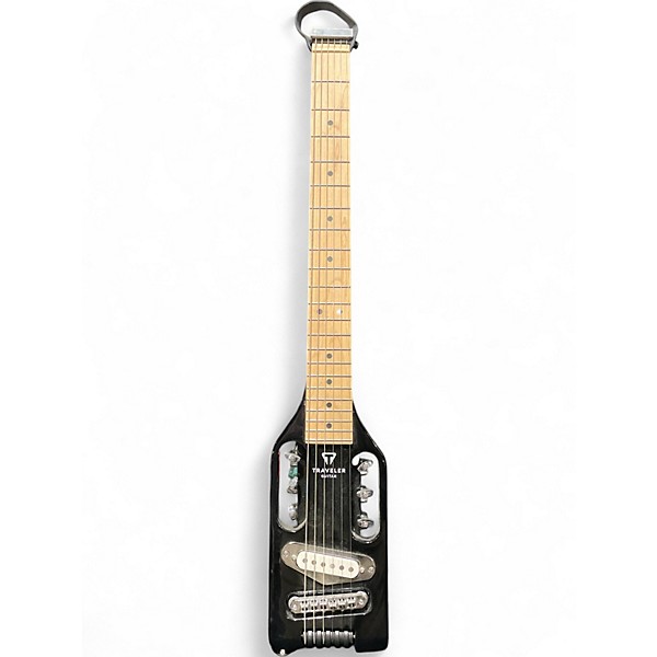 Used Traveler Guitar Ultra Light Black Acoustic Guitar