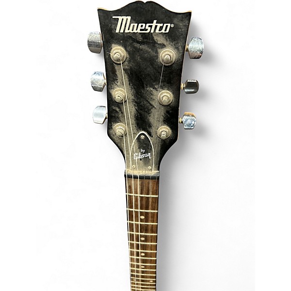 Used Maestro Les Paul Jr. Blue Burst Solid Body Electric Guitar