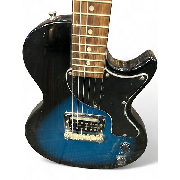 Used Maestro Les Paul Jr. Blue Burst Solid Body Electric Guitar