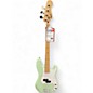 Used Squier Precision Bass mint green Electric Bass Guitar thumbnail