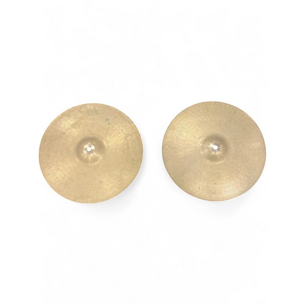 Used UFIP 15in BRAVO HI HAT PAIR Cymbal