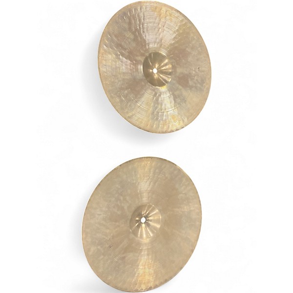 Used UFIP 15in BRAVO HI HAT PAIR Cymbal