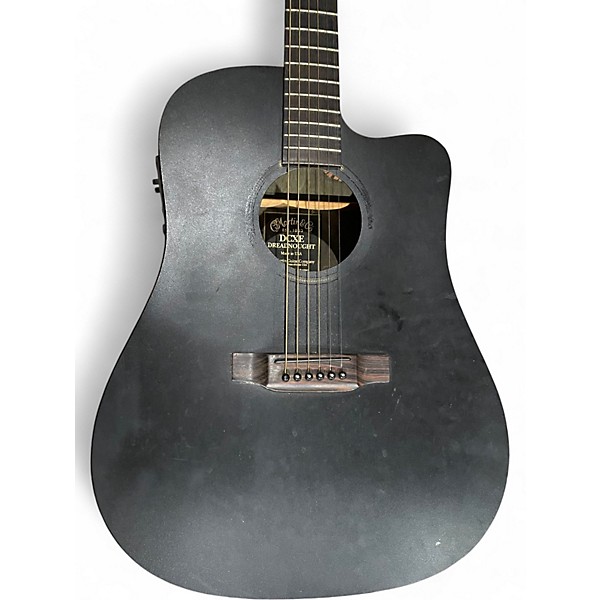 Used Martin DXCE Black Acoustic Electric Guitar