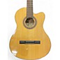 Used Lucero LC100CE Natural Classical Acoustic Electric Guitar