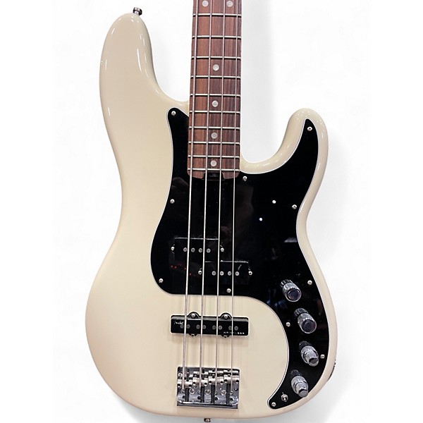 Used 2019 Fender American Elite Precision Bass OWT Electric Bass Guitar